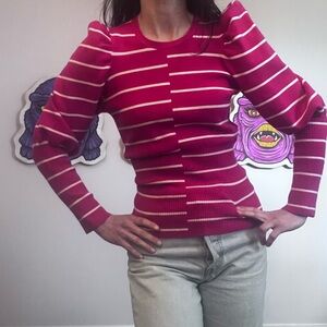 C/MEO Collective Observe knit top in hot pink